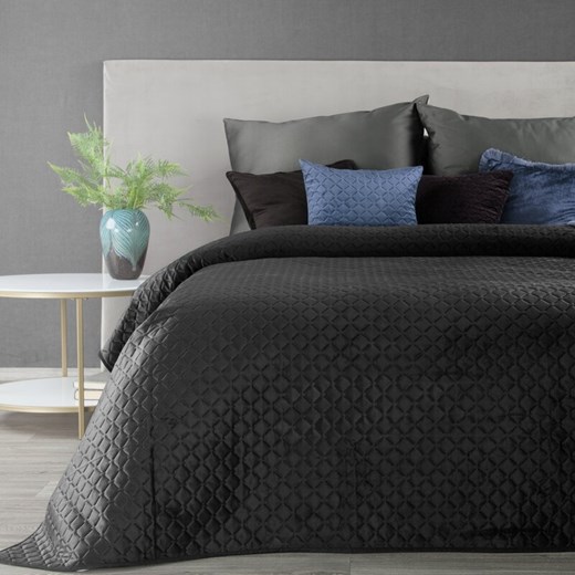 NARZUTA DIMON 70 X 160 CM CZARNY ze sklepu lenaodniemowlakadoszkolniaka.pl w kategorii Narzuty i kapy - zdjęcie 187460804