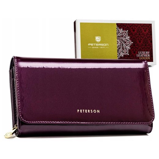 Portfel damski skórzany skóra naturalna Peterson ze sklepu lenaodniemowlakadoszkolniaka.pl w kategorii Portfele damskie - zdjęcie 187461450
