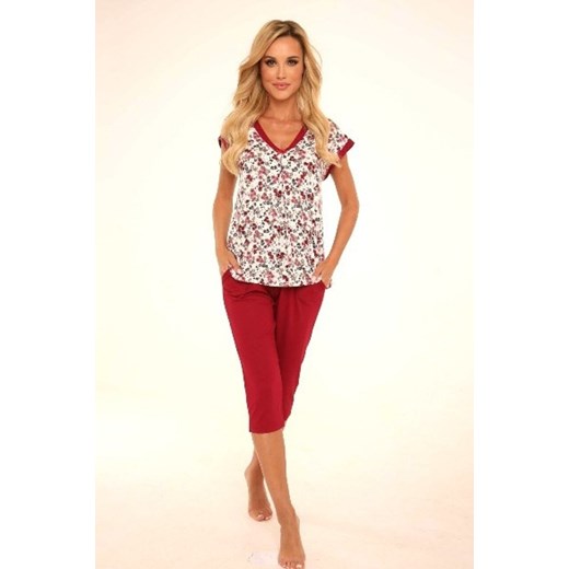 Piżama damska krótki rękaw krótkie spodenki ze sklepu lenaodniemowlakadoszkolniaka.pl w kategorii Piżamy damskie - zdjęcie 187461614