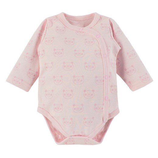 Body z długim rękawem rozpinane niemowlęce dla dziewczynki Eevi Big Bear ze sklepu lenaodniemowlakadoszkolniaka.pl w kategorii Body niemowlęce - zdjęcie 187461662