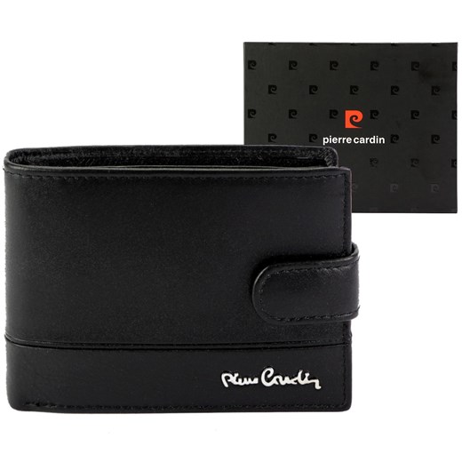 Portfel męski skórzany skóra naturalna Pierre Cardin ze sklepu lenaodniemowlakadoszkolniaka.pl w kategorii Portfele męskie - zdjęcie 187462182