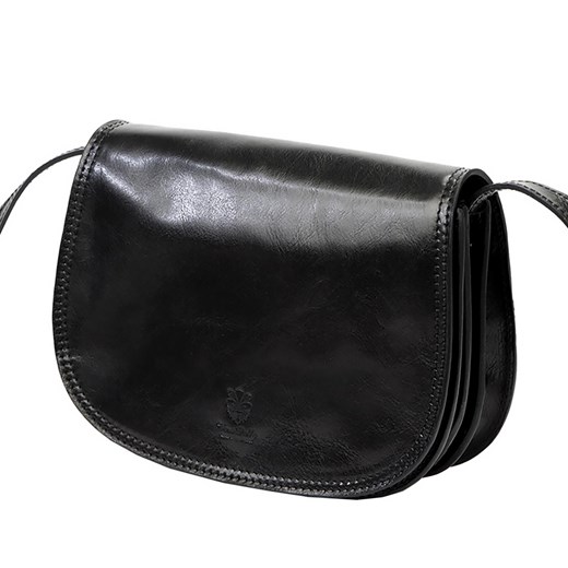 Florence torebka listonoszka skóra naturalna czarny ze sklepu lenaodniemowlakadoszkolniaka.pl w kategorii Listonoszki - zdjęcie 187463314