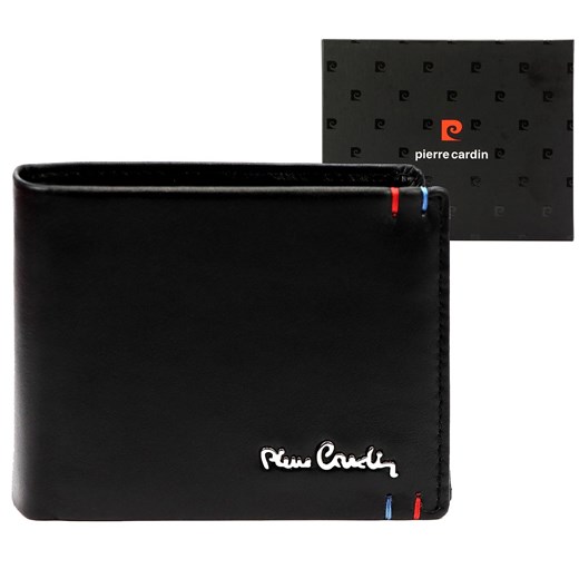 Portfel męski skórzany skóra naturalna Pierre Cardin ze sklepu lenaodniemowlakadoszkolniaka.pl w kategorii Portfele męskie - zdjęcie 187464361