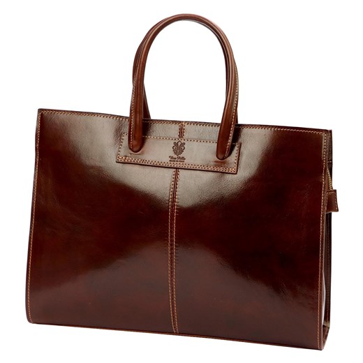 Teczka damska skórzana skóra naturalna Florence ze sklepu lenaodniemowlakadoszkolniaka.pl w kategorii Aktówki - zdjęcie 187465432