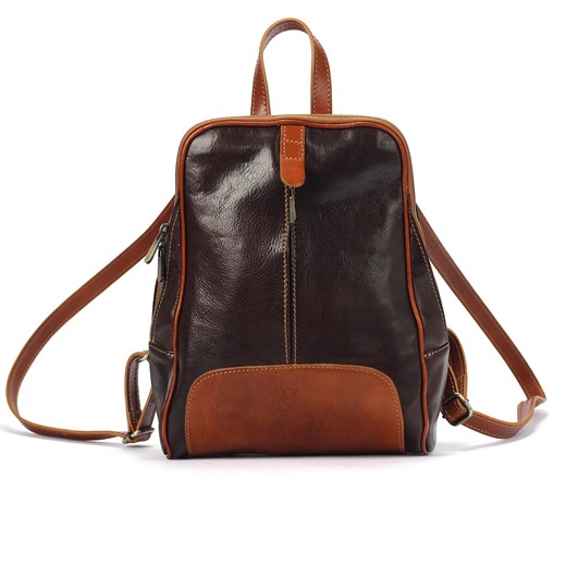 Plecak damski skórzany skóra naturalna Florence ze sklepu lenaodniemowlakadoszkolniaka.pl w kategorii Plecaki - zdjęcie 187465894