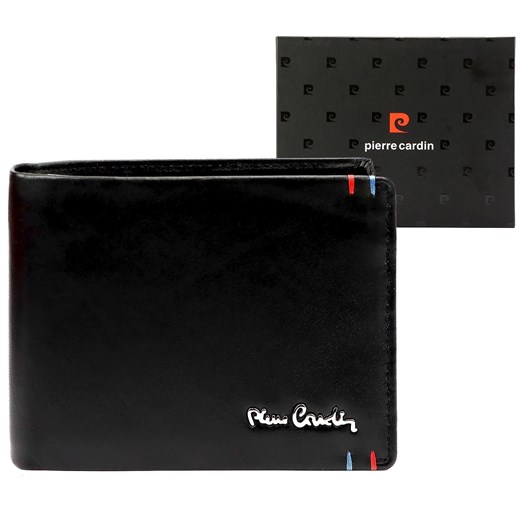 Portfel męski skórzany skóra naturalna Pierre Cardin ze sklepu lenaodniemowlakadoszkolniaka.pl w kategorii Portfele męskie - zdjęcie 187466293
