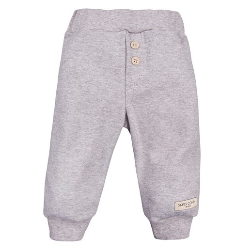 SPODNIE SIMPLY COMFY Z KIE SZARY EWA KLUCZE ze sklepu lenaodniemowlakadoszkolniaka.pl w kategorii Spodnie i półśpiochy - zdjęcie 187466583
