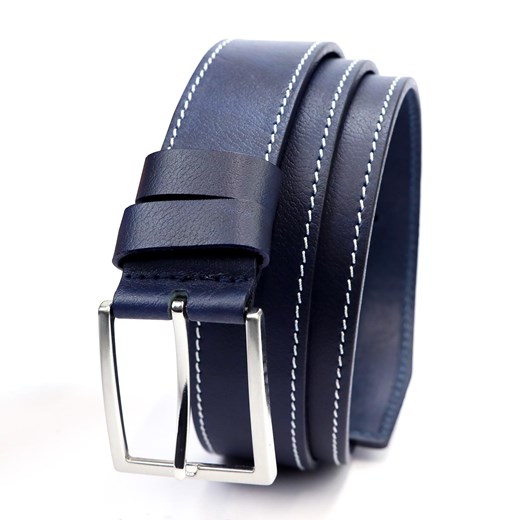 Pasek męski skórzany skóra naturalna VerMari ze sklepu lenaodniemowlakadoszkolniaka.pl w kategorii Paski męskie - zdjęcie 187467080