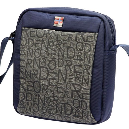 Torba saszetka na ramię męska materiałowa Nordee ze sklepu lenaodniemowlakadoszkolniaka.pl w kategorii Torby męskie - zdjęcie 187467413