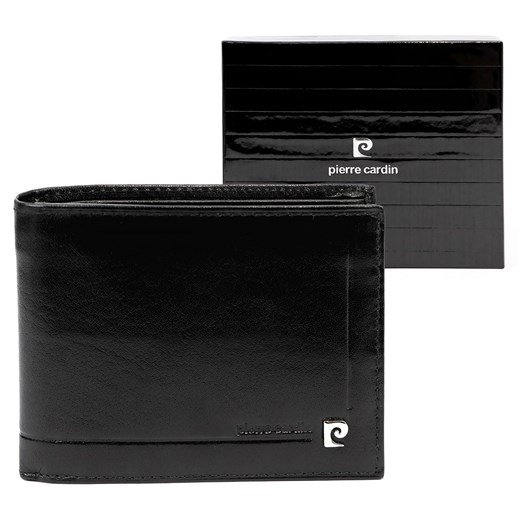 Portfel męski skórzany skóra naturalna Pierre Cardin ze sklepu lenaodniemowlakadoszkolniaka.pl w kategorii Portfele męskie - zdjęcie 187467450