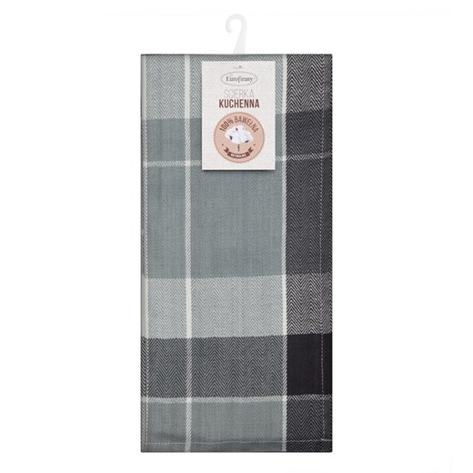 KOMPLET RĘCZNIKÓW KUCHENNYCH MONA 50 X 70 CM CZARNY ze sklepu lenaodniemowlakadoszkolniaka.pl w kategorii Ręczniki - zdjęcie 187467650