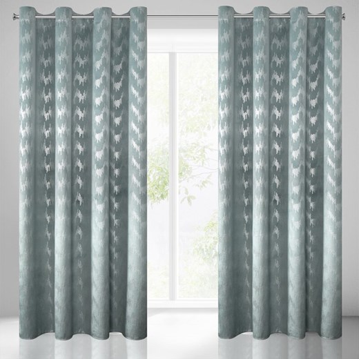 ZASŁONA GOTOWA BIANKA 140 X 250 CM MORSKI ze sklepu lenaodniemowlakadoszkolniaka.pl w kategorii Zasłony - zdjęcie 187467953