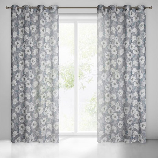 ZASŁONA GOTOWA FABIA 140 X 250 CM POPIELATY ze sklepu lenaodniemowlakadoszkolniaka.pl w kategorii Zasłony - zdjęcie 187468262