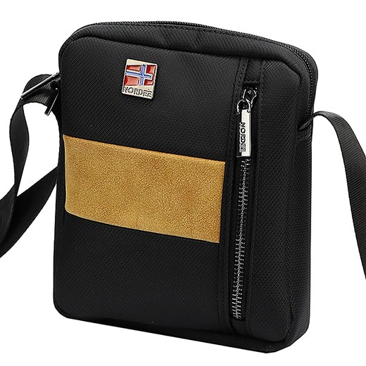 Torba saszetka na ramię męska materiałowa Nordee ze sklepu lenaodniemowlakadoszkolniaka.pl w kategorii Torby męskie - zdjęcie 187468453