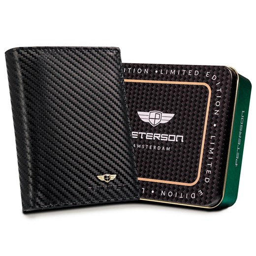 Portfel męski skórzany skóra naturalna Peterson ze sklepu lenaodniemowlakadoszkolniaka.pl w kategorii Portfele męskie - zdjęcie 187468712