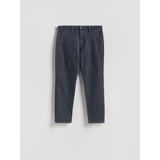 Reserved - Jeansy straight fit - szary ze sklepu Reserved w kategorii Jeansy męskie - zdjęcie 187470402