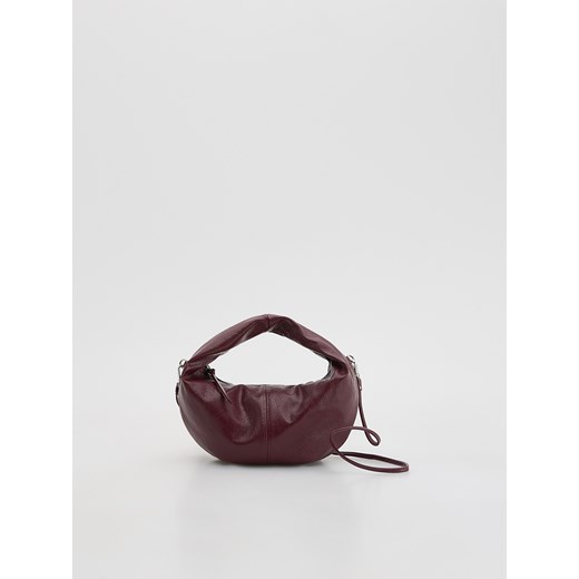 Reserved - Torebka hobo - mahoniowy ze sklepu Reserved w kategorii Torebki bagietki - zdjęcie 187470534