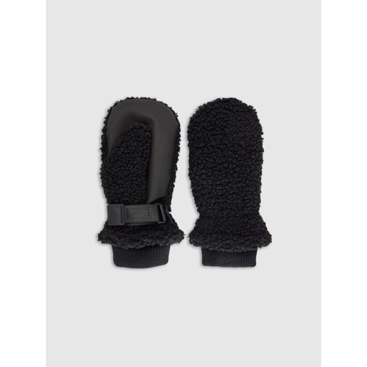 Dziecięce rękawiczki z jednym palcem 4F 4FJWAW25AGLOU155 - czarne ze sklepu Sportstylestory.com w kategorii Rękawiczki dziecięce - zdjęcie 187471020