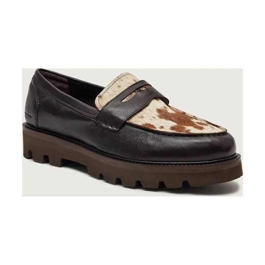 Kurt Geiger Skórzane loafersy BROMPTON PENNY ze sklepu Gomez Fashion Store w kategorii Mokasyny męskie - zdjęcie 187471092