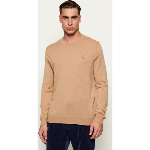 POLO RALPH LAUREN Wełniany sweter | Slim Fit ze sklepu Gomez Fashion Store w kategorii Swetry męskie - zdjęcie 187471152