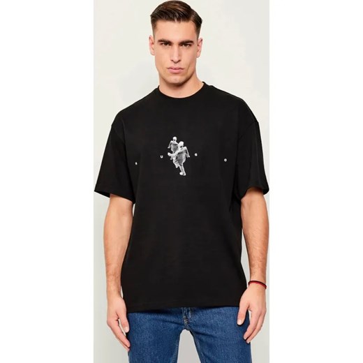 HUGO T-shirt Dollo | Oversize fit ze sklepu Gomez Fashion Store w kategorii T-shirty męskie - zdjęcie 187471153