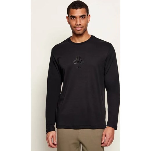 BOSS GREEN Longsleeve TS_Mirror Togn | Relaxed fit ze sklepu Gomez Fashion Store w kategorii T-shirty męskie - zdjęcie 187471171
