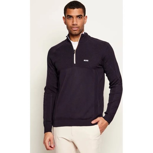 BOSS GREEN Sweter KN_GOC Hydro QZ | Regular Fit ze sklepu Gomez Fashion Store w kategorii Swetry męskie - zdjęcie 187471182