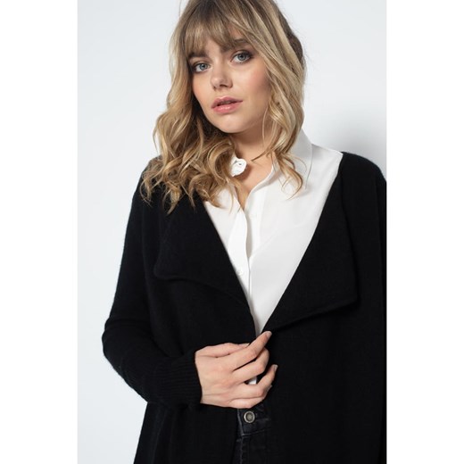 Perfect Cashmere Kaszmirowy kardigan &quot;Abigail&quot; w kolorze czarnym Perfect Cashmere M Limango Polska wyprzedaż