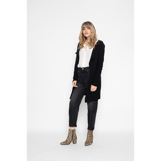 Perfect Cashmere Kaszmirowy kardigan &quot;Abigail&quot; w kolorze czarnym Perfect Cashmere M okazyjna cena Limango Polska