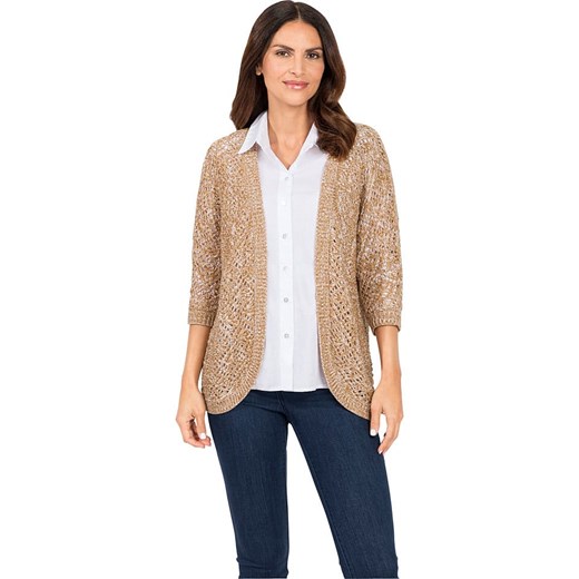 WITT WEIDEN Kardigan w kolorze jasnobrązowym ze sklepu Limango Polska w kategorii Swetry damskie - zdjęcie 187472041