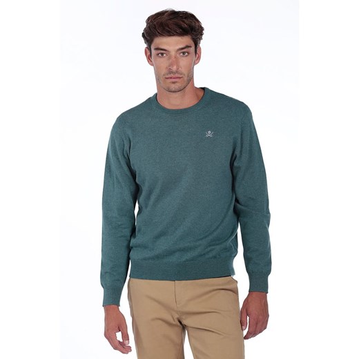 The Time of Bocha Sweter w kolorze turkusowym ze sklepu Limango Polska w kategorii Swetry męskie - zdjęcie 187472122