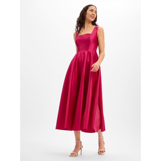 Marie Lund Damska sukienka wieczorowa Kobiety bordowy jednolity ze sklepu vangraaf w kategorii Sukienki - zdjęcie 187472950
