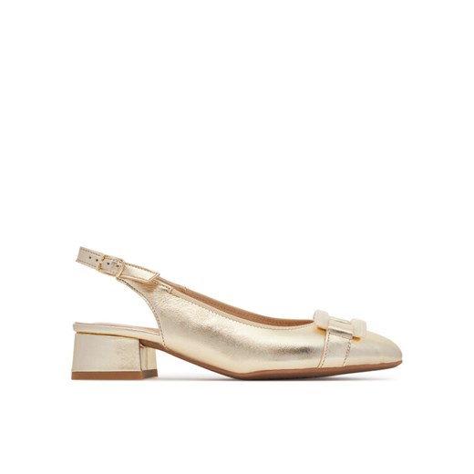 Czółenka Ara Graz 12-20428-11 Złoty ze sklepu eobuwie.pl w kategorii Balerinki - zdjęcie 187473284