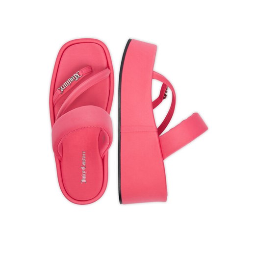 Japonki Juicy Couture WSS21515-01 Różowy ze sklepu eobuwie.pl w kategorii Klapki damskie - zdjęcie 187473313