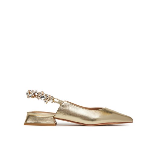 Czółenka Alma En Pena V250484 Złoty ze sklepu eobuwie.pl w kategorii Balerinki - zdjęcie 187473323