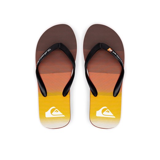 Japonki Quiksilver MOLOKAI STRIPE AQYL101361 XNNK Czarny ze sklepu eobuwie.pl w kategorii Klapki męskie - zdjęcie 187473333