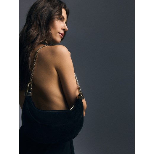 Reserved - Mała torebka z łańcuszkiem - czarny ze sklepu Reserved w kategorii Torebki damskie - zdjęcie 187474123