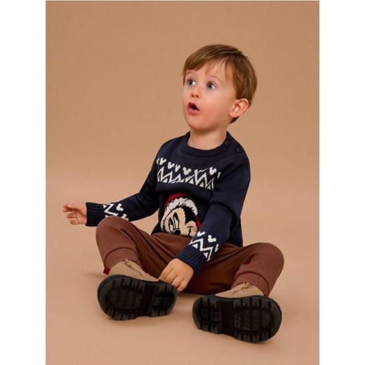 Sinsay - Sweter Mickey Mouse - granatowy ze sklepu Sinsay w kategorii Bluzy i swetry - zdjęcie 187474952
