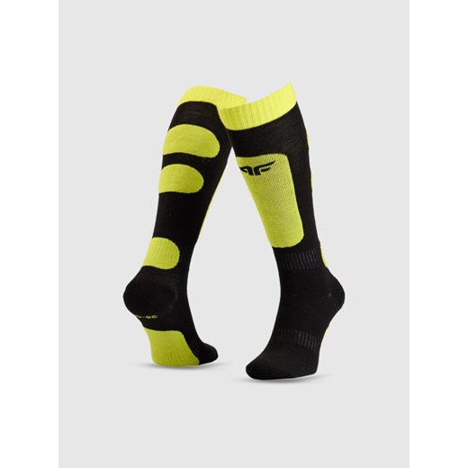 Dziecięce skarpetki narciarskie 4F 4FJRAW25UFSOU303 - multikolor ze sklepu Sportstylestory.com w kategorii Skarpetki dziecięce - zdjęcie 187475602