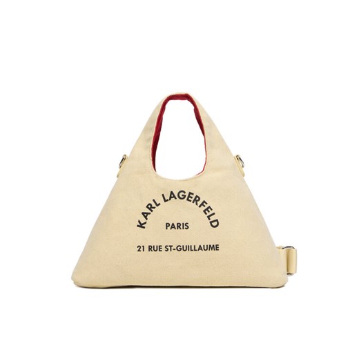 Torebka KARL LAGERFELD B1W50016 Beżowy ze sklepu eobuwie.pl w kategorii Torebki damskie - zdjęcie 187475631