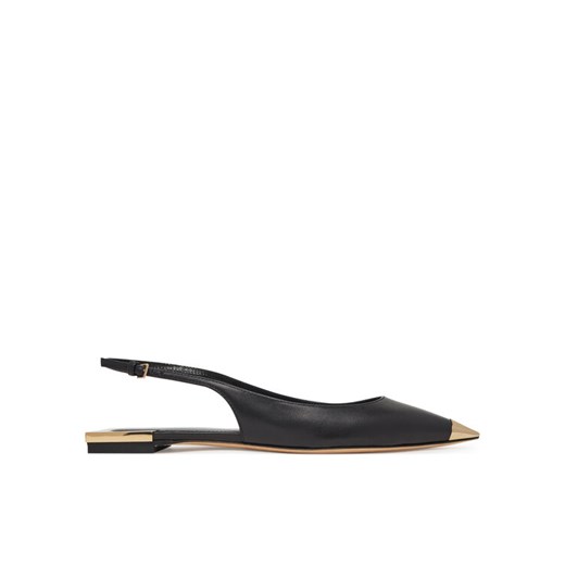 Baleriny Elisabetta Franchi SA-07L-51E2 Czarny ze sklepu eobuwie.pl w kategorii Balerinki - zdjęcie 187475633