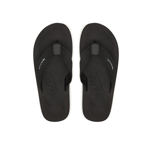 Japonki Gant 30639850 Czarny ze sklepu eobuwie.pl w kategorii Klapki męskie - zdjęcie 187475642