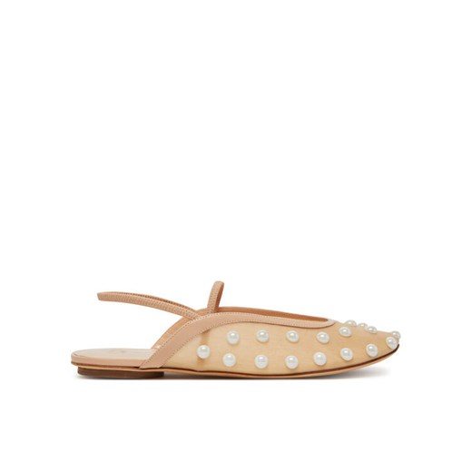 Baleriny Weekend Max Mara 2515521155600 Beżowy ze sklepu eobuwie.pl w kategorii Balerinki - zdjęcie 187475664