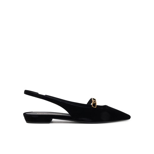 Czółenka Emporio Armani X3D301 XD117 00002 Czarny ze sklepu eobuwie.pl w kategorii Balerinki - zdjęcie 187475674