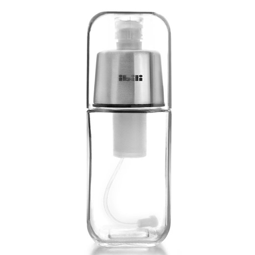 Ibili Butelka z rozpylaczem w kolorze srebrnym do oleju - 180 ml ze sklepu Limango Polska w kategorii Akcesoria kuchenne - zdjęcie 187476763