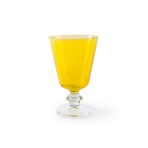 Trendy Kitchen by EXCÉLSA Kieliszek &quot;Noble Wine&quot; w kolorze żółtym do wina - 280 ml ze sklepu Limango Polska w kategorii Naczynia - zdjęcie 187476884