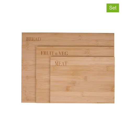 Alpina Deski (3 szt.) w kolorze jasnobrązowym do krojenia ze sklepu Limango Polska w kategorii Deski - zdjęcie 187477003