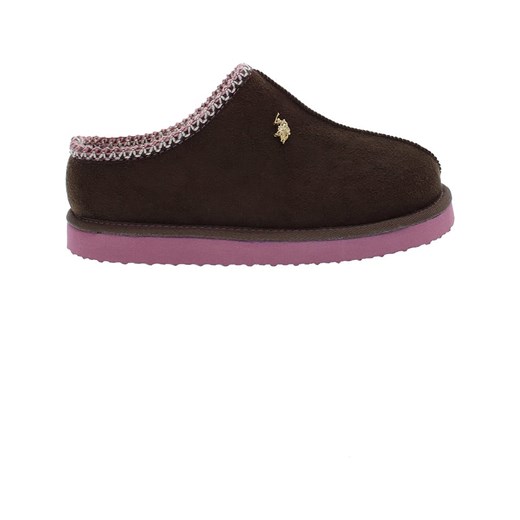 U.S. Polo Assn. Kapcie w kolorze brązowym ze sklepu Limango Polska w kategorii Kapcie damskie - zdjęcie 187477133