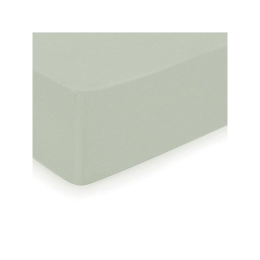 Cacharel Prześcieradło satynowe &quot;Uni&quot; w kolorze zielonym z gumką ze sklepu Limango Polska w kategorii Prześcieradła - zdjęcie 187477542