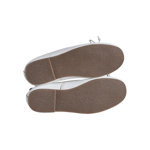 vertbaudet Skórzane baleriny w kolorze białym Vertbaudet 30 promocja Limango Polska